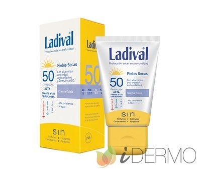 LADIVAL PIELES SECAS FPS50 CON HIDRASALINOL